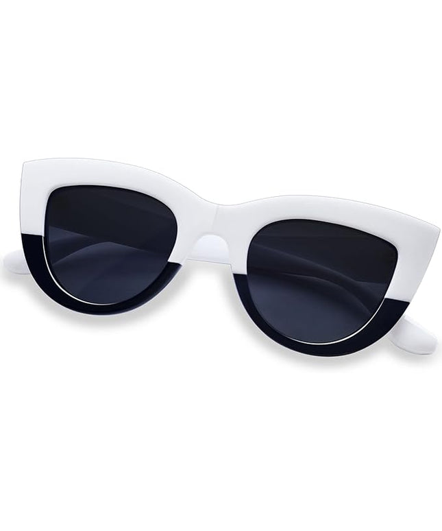 Joopin Polarized Cat Eye Sunglasses for Women Vintage Cateye Sun Glasses UV400 Protection