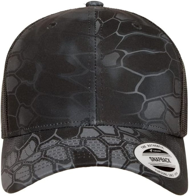 Yupoong Classic Premium Mesh 6 Panel Retro Trucker Cap | Mid Profile Snapback | OSFA | Bulk Pack Available