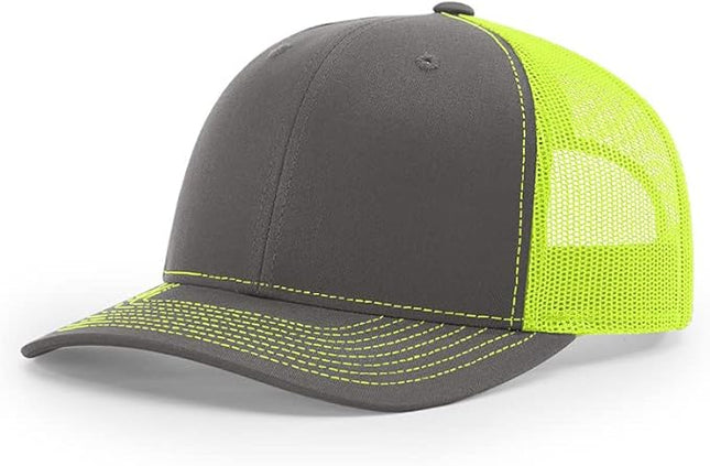 Richardson 112 Classic Six-Panel Adjustable Snapback Trucker Cap | Bulk Packs Available