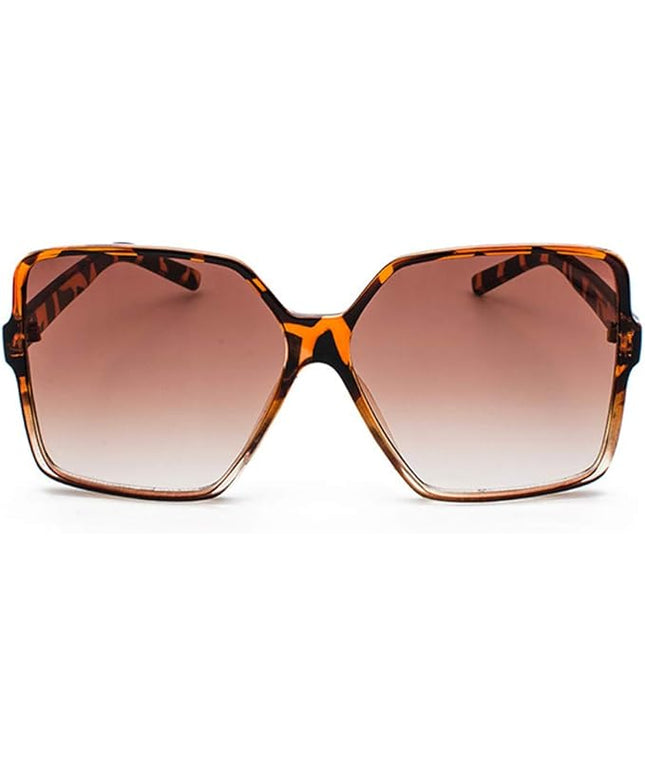 Dollger Oversized Square Sunglasses for Women Big Large Wide Fashion Shades for Men UV Protection Unisex