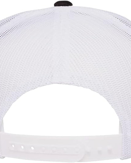 Yupoong 5-Panel YP Classic Trucker Cap | High Profile Flat Visor Snapback | OSFM | Bulk Packs Available