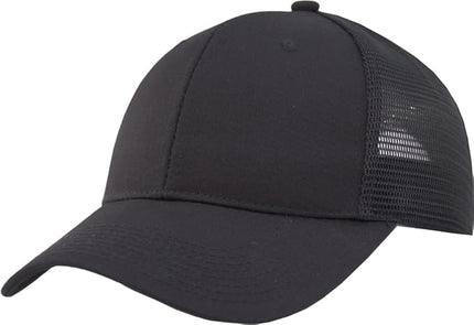 TSSGBL Classic Mesh Trucker Hat, Small & OSFM & XXL Options, Men Women Basic Adjustable Snapback Plain Blank Baseball Cap