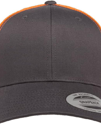 Yupoong Classic Premium Mesh 6 Panel Retro Trucker Cap | Mid Profile Snapback | OSFA | Bulk Pack Available