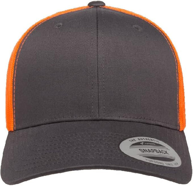 Yupoong Classic Premium Mesh 6 Panel Retro Trucker Cap | Mid Profile Snapback | OSFA | Bulk Pack Available