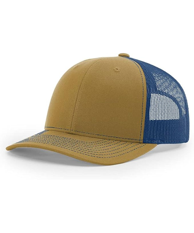 Richardson 112 Classic Six-Panel Adjustable Snapback Trucker Cap | Bulk Packs Available