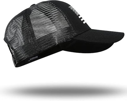 American Flag Trucker Hat - Snapback Hat, Baseball Cap for Men Women - Breathable Mesh Side, Adjustable Fit - for Casual Wear