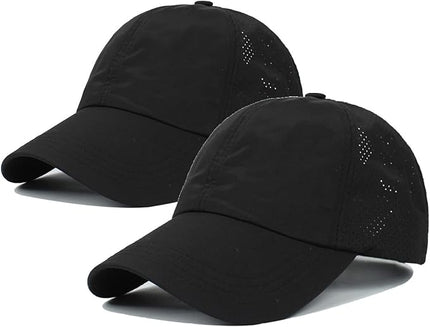 VOASTEK Running Hats for Men Baseball Cap Outdoor Essentials Runner Hat Jogging Cap Tennis Golf Workout Hats