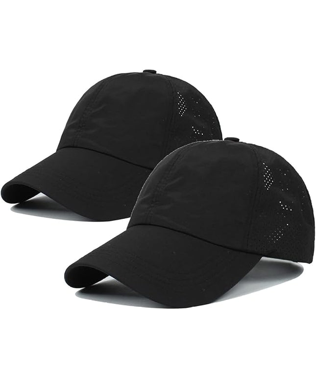 VOASTEK Running Hats for Men Baseball Cap Outdoor Essentials Runner Hat Jogging Cap Tennis Golf Workout Hats