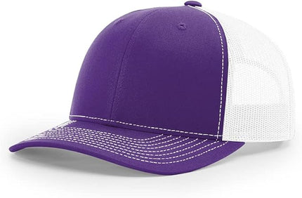 Richardson 112 Classic Six-Panel Adjustable Snapback Trucker Cap | Bulk Packs Available