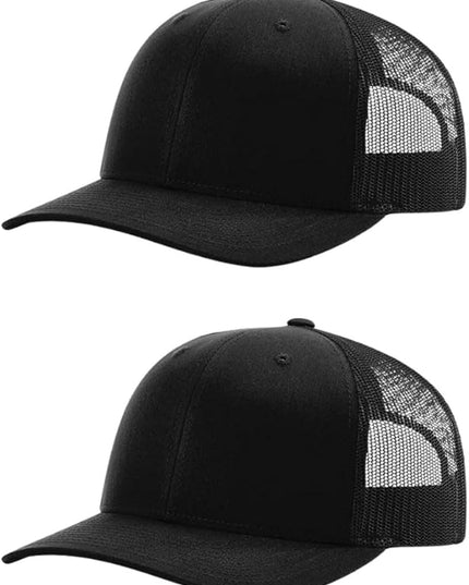 Richardson 112 Classic Six-Panel Adjustable Snapback Trucker Cap | Bulk Packs Available