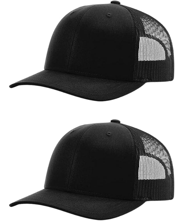 Richardson 112 Classic Six-Panel Adjustable Snapback Trucker Cap | Bulk Packs Available