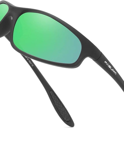 FAGUMA Polarized Sports Sunglasses For Men Cycling Driving Fishing UV400 Protection