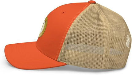 Dogecoin Crypto Embroidered Logo Trucker Cap