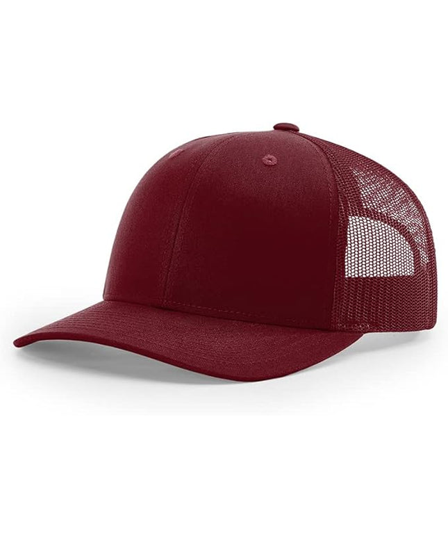 Richardson 112 Classic Six-Panel Adjustable Snapback Trucker Cap | Bulk Packs Available