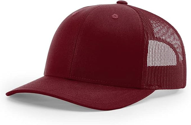 Richardson 112 Classic Six-Panel Adjustable Snapback Trucker Cap | Bulk Packs Available