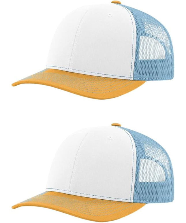 Richardson 112 Classic Six-Panel Adjustable Snapback Trucker Cap | Bulk Packs Available