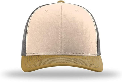 Richardson 112 Classic Six-Panel Adjustable Snapback Trucker Cap | Bulk Packs Available