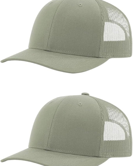 Richardson 112 Classic Six-Panel Adjustable Snapback Trucker Cap | Bulk Packs Available