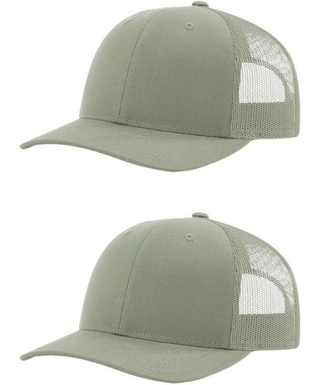 Richardson 112 Classic Six-Panel Adjustable Snapback Trucker Cap | Bulk Packs Available