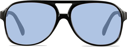 YDAOWKN Retro Aviator Sunglasses for Women Mens Large Frame Classic Vintage 70s Sun Glasses Aviators