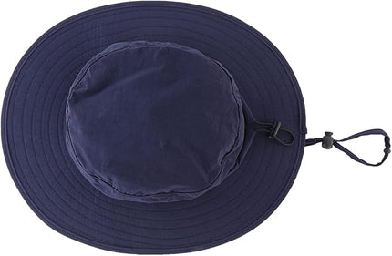 LLmoway Kids Sun Protection Hat Quick Dry Adjustable Wide Brim Mesh Bucket Hat