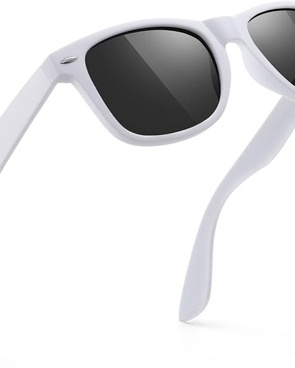 FEIDUSUN Sunglasses Men Polarized Sunglasses for Mens and Womens,Black Retro Sun Glasses Driving Fishing UV Protection