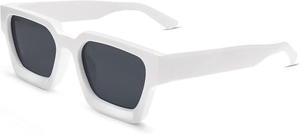 VANLINKER Thick Square Sunglasses for Men Women Retro Chunky Rectangle Shades UV400 Protection VL9731