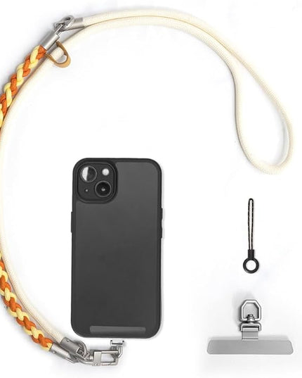Besnfoto Phone Lanyard Crossbody Phone Strap 3-IN-1 Neck and Wrist strap for Cell Phone 360°Universal Metal Buckles and Tabs