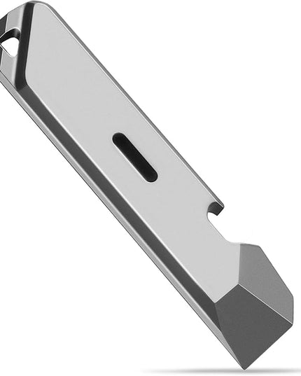 Titanium EDC Pry Bar,Portable Multitool Tool,Pocket Mini Pry Bar for Everyday Carry
