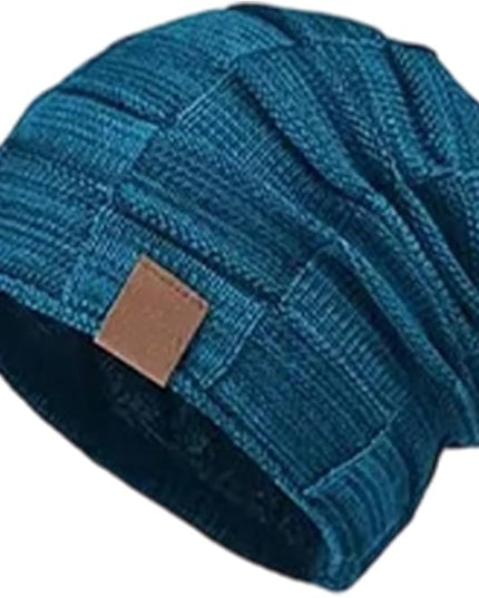 Beanie for Men and Women, Cuffed Knitted Fleece Lined Soft Warm Running Cycling Ski Hats Stocking Beanies Skull Cap