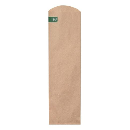 Eco-Products Renewable & Compostable Natural Paper Silverware Bags, Case of 2000, 2.75"x10", No-Added PFAS, Made with Renewable Resources, FSC Certified Recycled, BPI-Certified