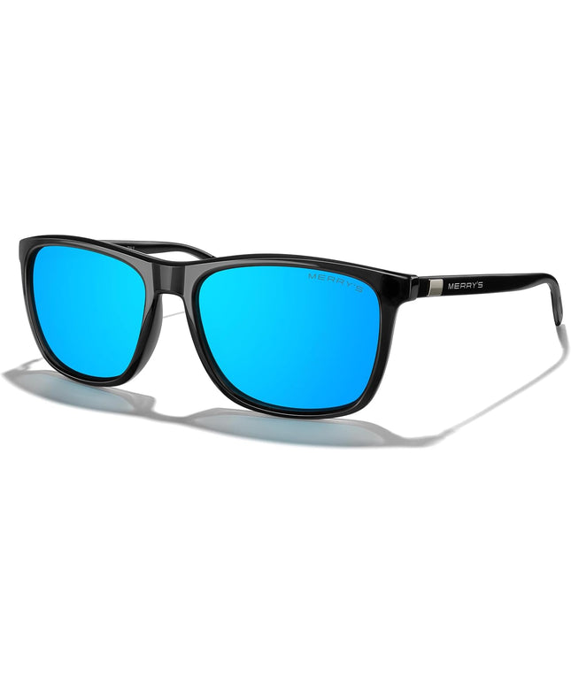 MERRY'S Unisex Polarized Aluminum Sunglasses Vintage Sun Glasses For Men/Women S8286
