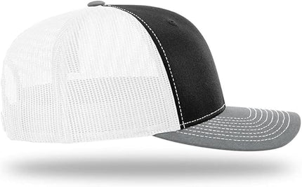 Richardson 112 Classic Six-Panel Adjustable Snapback Trucker Cap | Bulk Packs Available