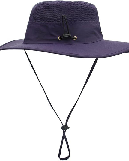 Home Prefer UPF 50+ Men's Sun Hat Wide Brim Bucket Hat UV Protection Hat for Mens Womens Beach Safari Gardening Golf Fishing