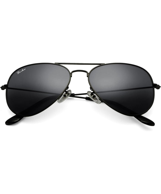 Pro Acme Classic Aviator Sunglasses for Women & Men Glass Lens Metal Frame UV400 Driver Sunglasses