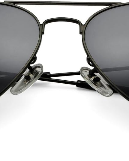 Pro Acme Classic Aviator Sunglasses for Women & Men Glass Lens Metal Frame UV400 Driver Sunglasses