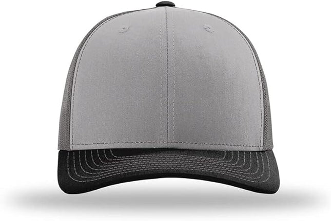 Richardson 112 Classic Six-Panel Adjustable Snapback Trucker Cap | Bulk Packs Available