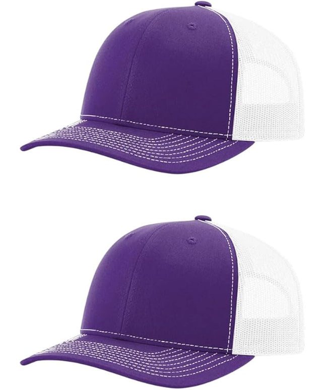 Richardson 112 Classic Six-Panel Adjustable Snapback Trucker Cap | Bulk Packs Available