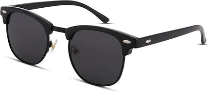 Pro Acme Semi-Rimless Polarized Sunglasses UV 400 Protection for Women Men