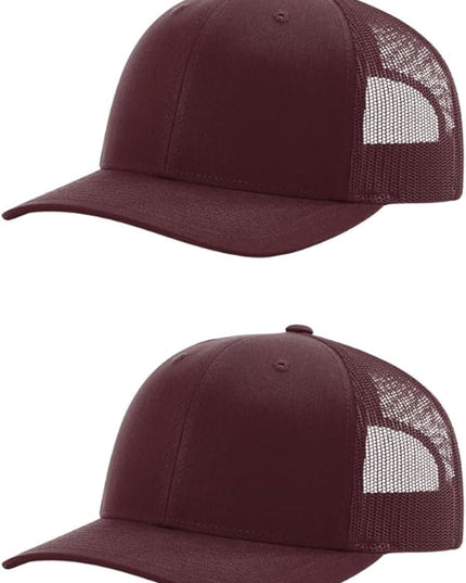 Richardson 112 Classic Six-Panel Adjustable Snapback Trucker Cap | Bulk Packs Available