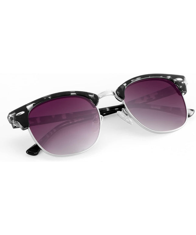 KALIYADI Polarized Sunglasses for Men and Women Semi-Rimless Frame Driving Sun glasses UV Blocking
