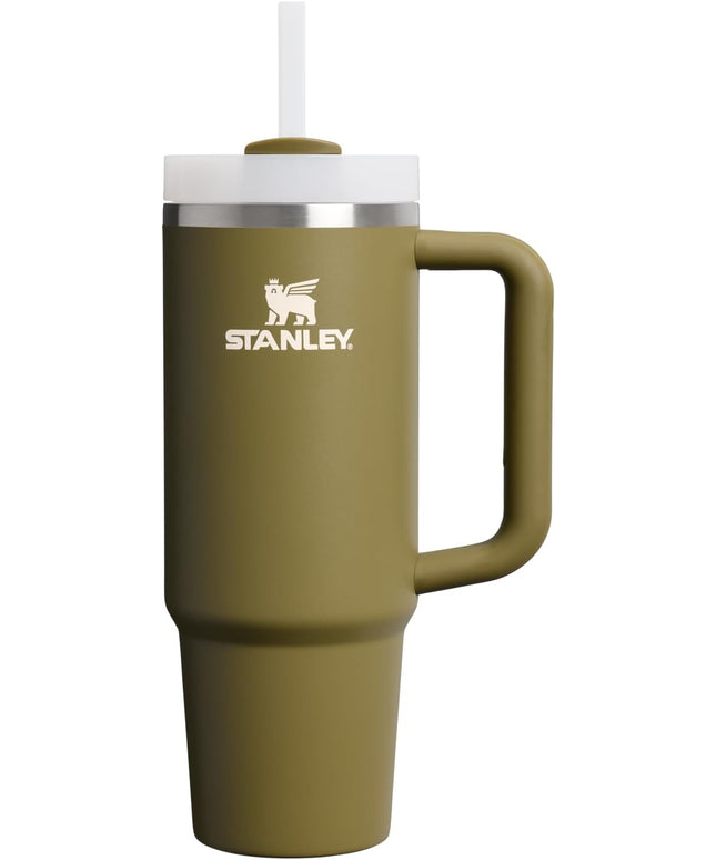 STANLEY Quencher H2.0 Tumbler with Handle and Straw 30 oz | Flowstate 3-Position Lid | Cup Holder Compatible for Travel | Insulated Stainless Steel Cup | BPA-Free | Exclusive Thyme