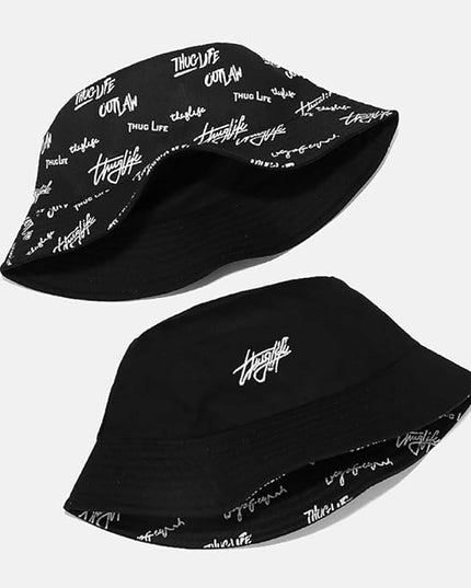 XYIYI Cute Bucket Hat Beach Fisherman Hats for Women, Reversible Double-Side-Wear