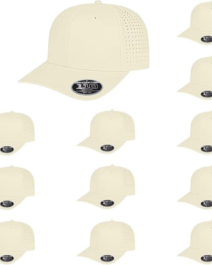 Cap America i8533 Flexfit 110 Perforated Performance Snapback Mid Profile 6-Panel Cap w/UV Guard & Adjustable Snapback