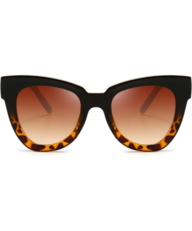 Dollger Retro Cat Eye Sunglasses Women Men Vintage Square Tortoise Shell Fashion Cateye Sunglasses