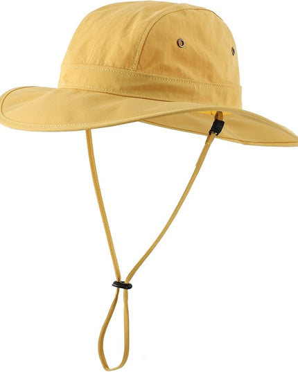 Home Prefer Summer UPF 50+ Men's Bucket Sun Hat Wide Brim Fishing Hat Safari Hat