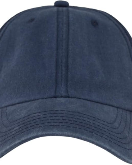 Vintage Washed Soft Crown Baseball Cap Plain Snapback Trucker Hat Men Women Adjustable Distressed Mesh-Back Ball Cap