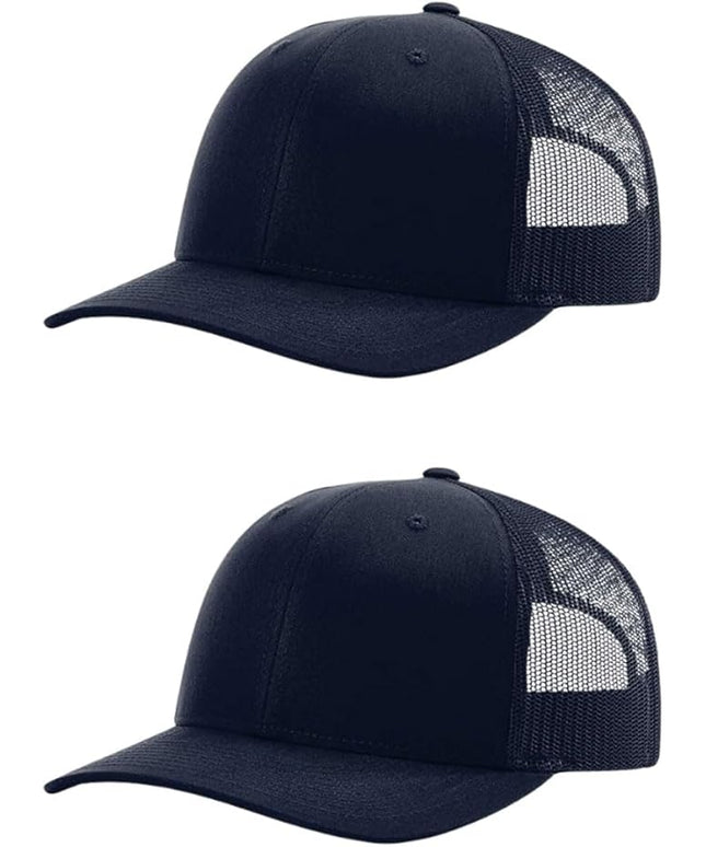 Richardson 112 Classic Six-Panel Adjustable Snapback Trucker Cap | Bulk Packs Available