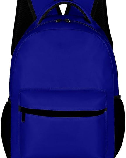 Fashion Navy Blue Backpack Lightweight Large Capacity Laptop Daybag for Travel Work