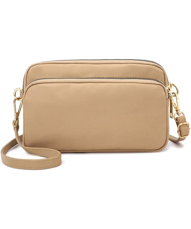 MINTEGRA Crossbody Bag for Women, Lightweight Purses Nylon Small Shoulder Bag Satchel